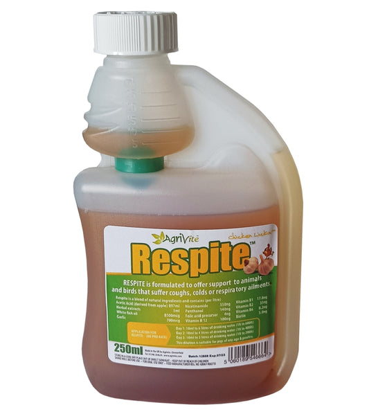 Agrivite - 'Respite' Poultry Tonic 250ml - Buy Online SPR Centre UK