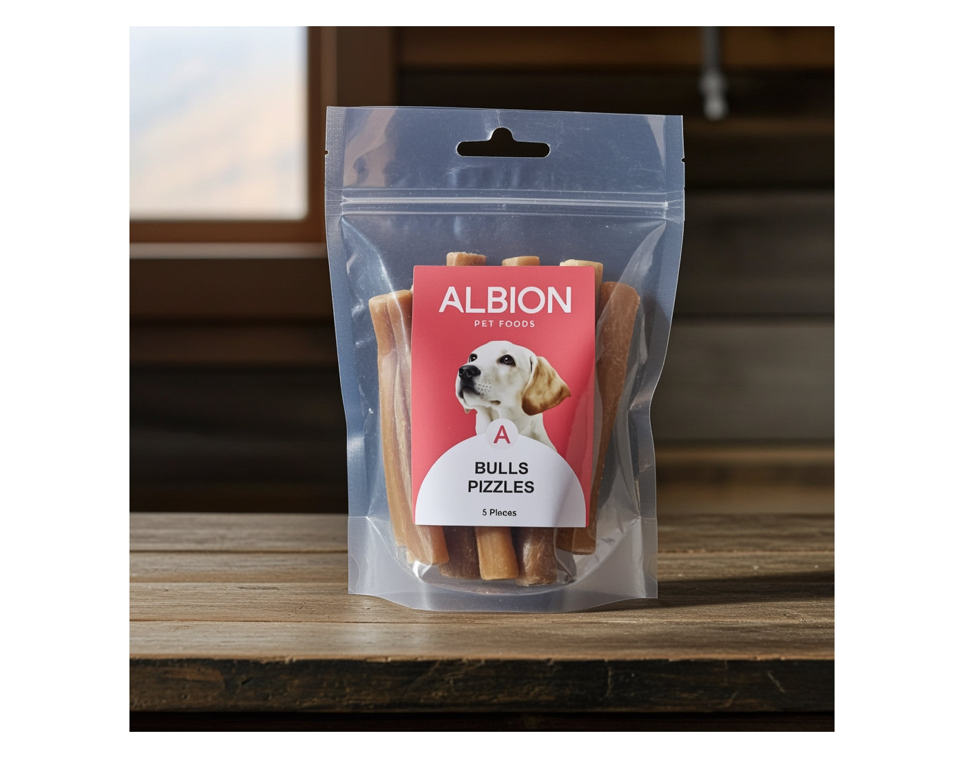 Albion Pet Foods - Air-Dried Bulls Pizzles (5 Pieces) - Buy Online SPR Centre UK