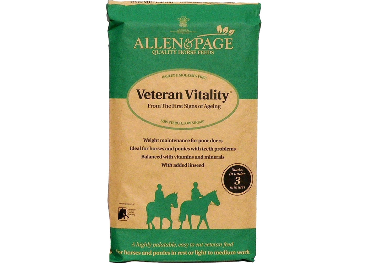 Allen & Page Veteran Vitality | Senior Horse Feed - Buy Online SPR Centre UK