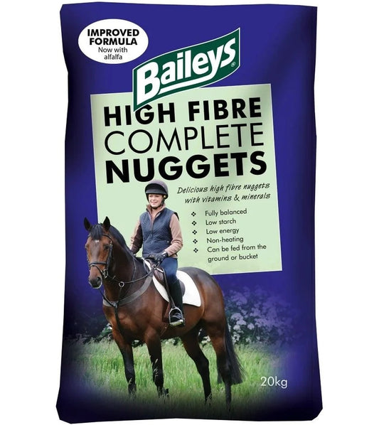 Baileys High Fibre Complete Nuggets | Horse Feed - Buy Online SPR Centre UK