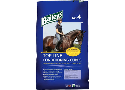 Baileys No.4 Top Line Conditioning Cubes | Horse Feed - Buy Online SPR Centre UK