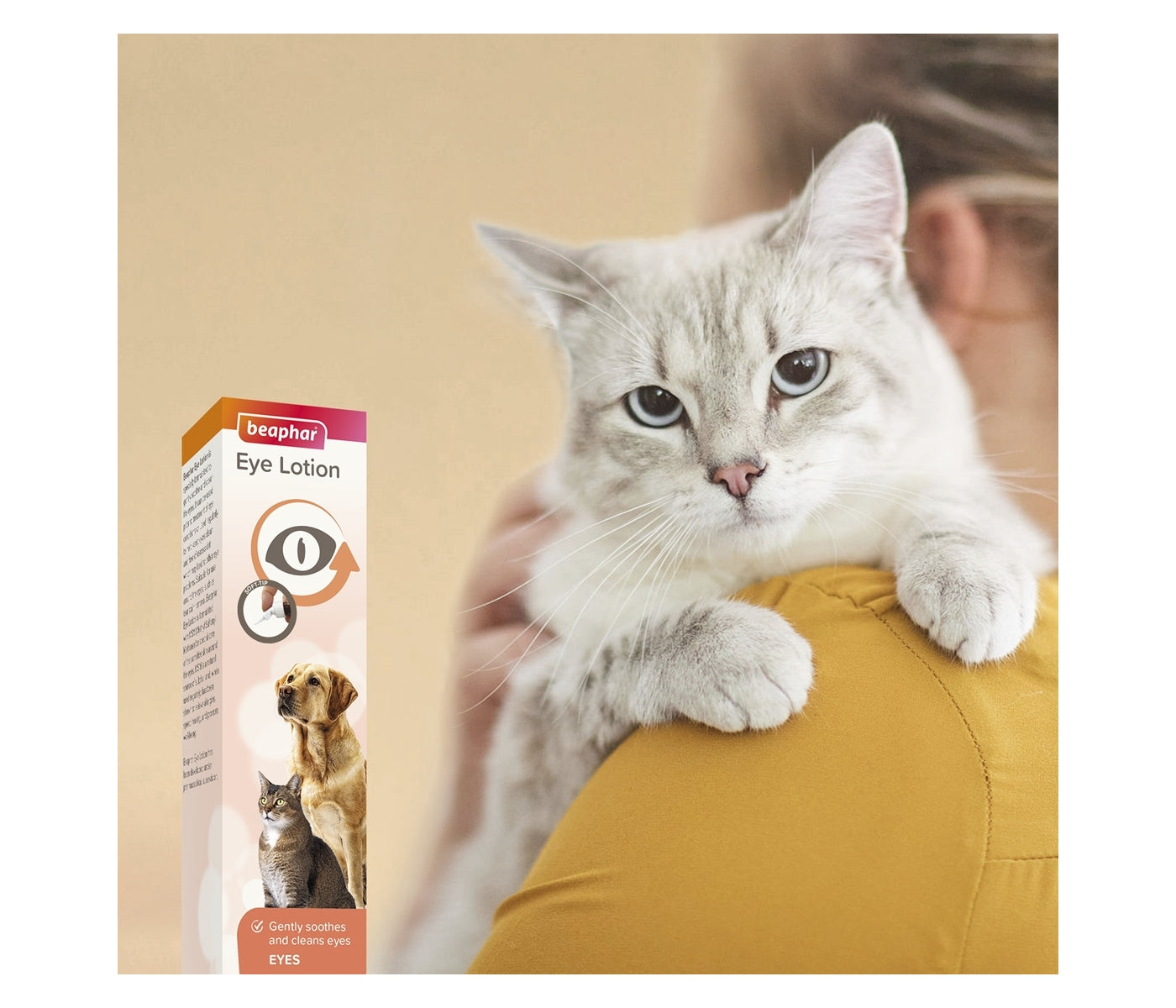 Beaphar - Eye Lotion for Cats & Dogs - Buy Online SPR Centre UK