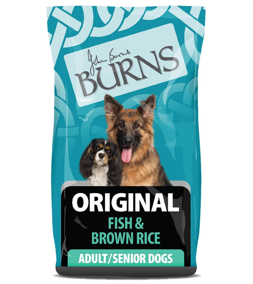 Burns Adult/Senior Dog Food (Fish Brown Rice) Buy Online SPR