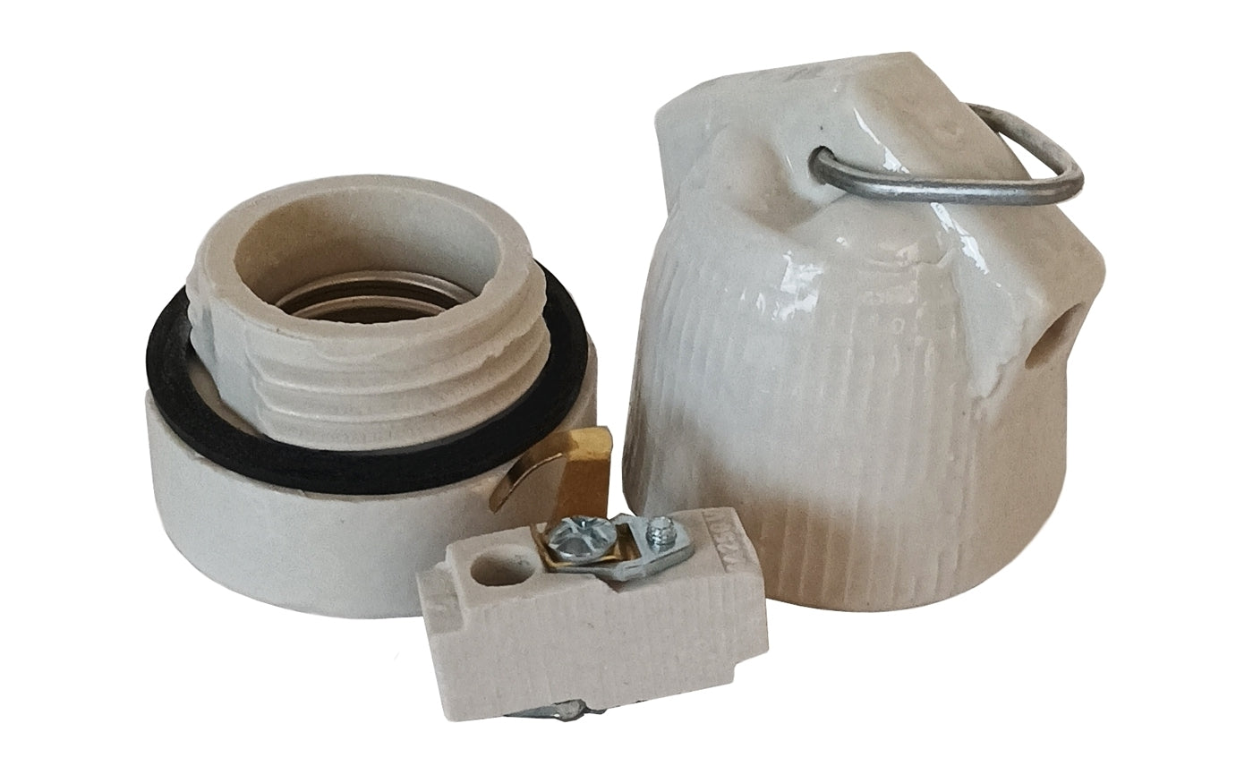 Ceramic Screw-Fit Bulb Holder for Brooder Lamps - Buy Online SPR Centre UK