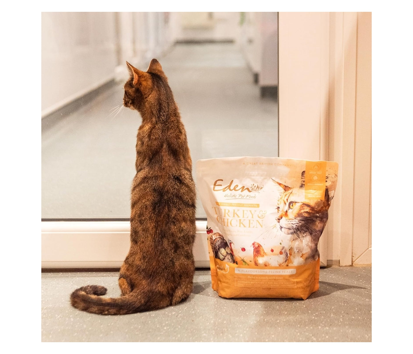 Eden - Turkey with Chicken Dry Cat Food - Buy Online SPR Centre UK