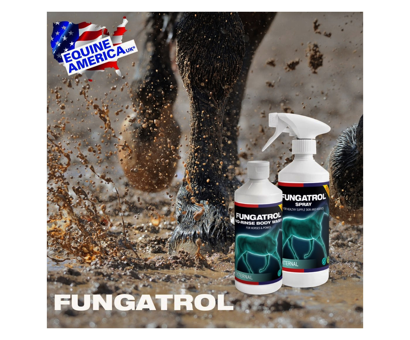 Equine America - Fungatrol Spray | Horse Care -  Buy Online SPR Centre UK