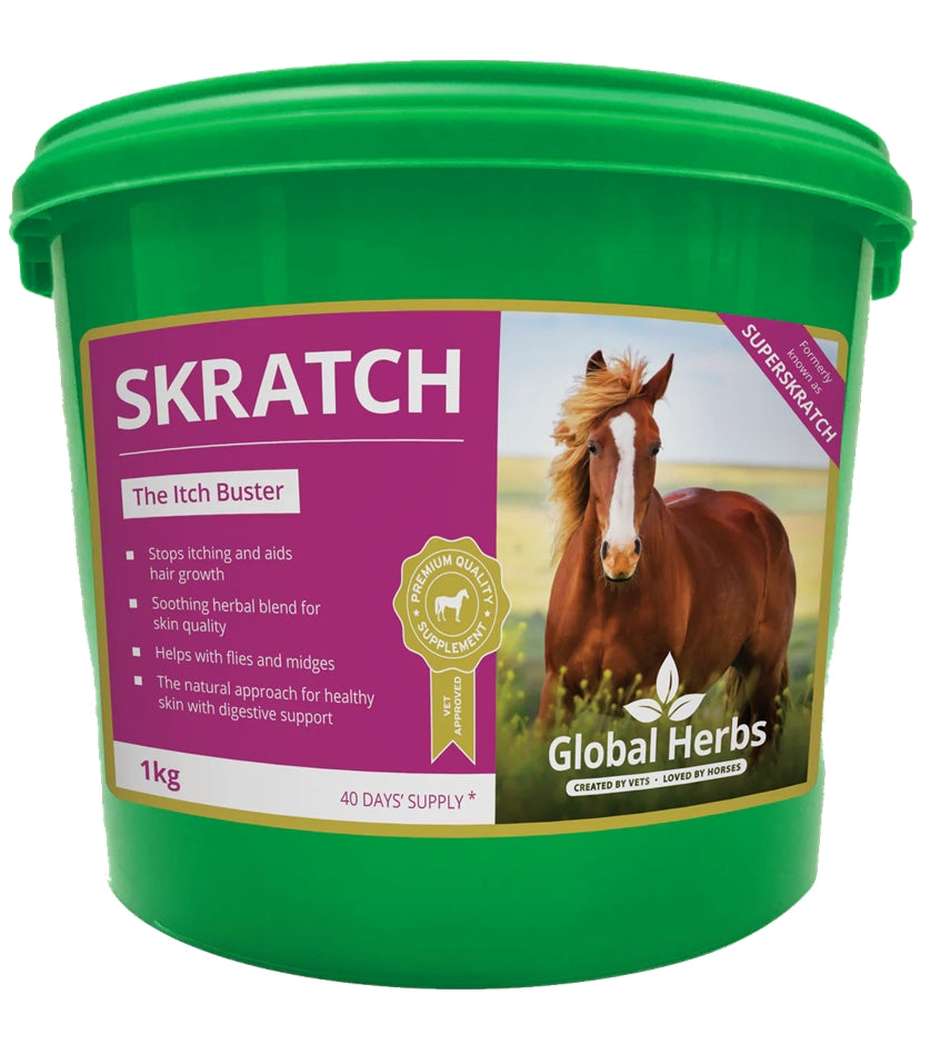 Global Herbs Skratch 1kg | Horse Care - Buy Online SPR Centre UK