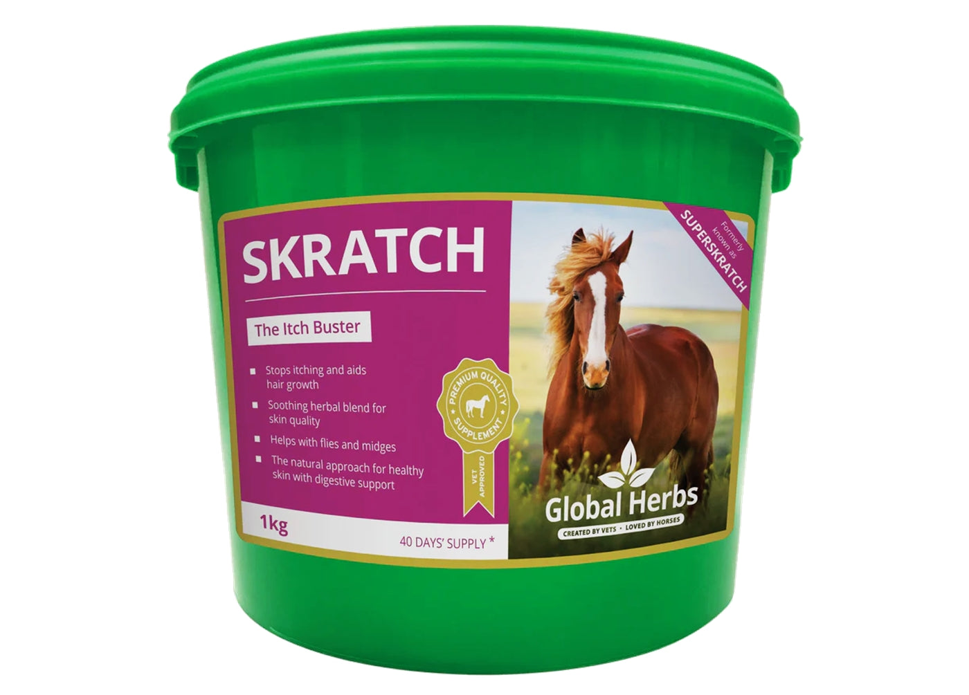 Global Herbs - Skratch Supplement | Horse Care - Buy Online SPR Centre UK