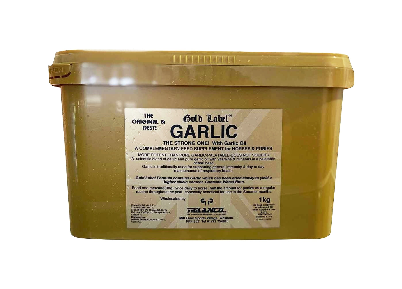 Gold Label - Garlic Powder | Horse Care - Buy Online SPR Centre UK