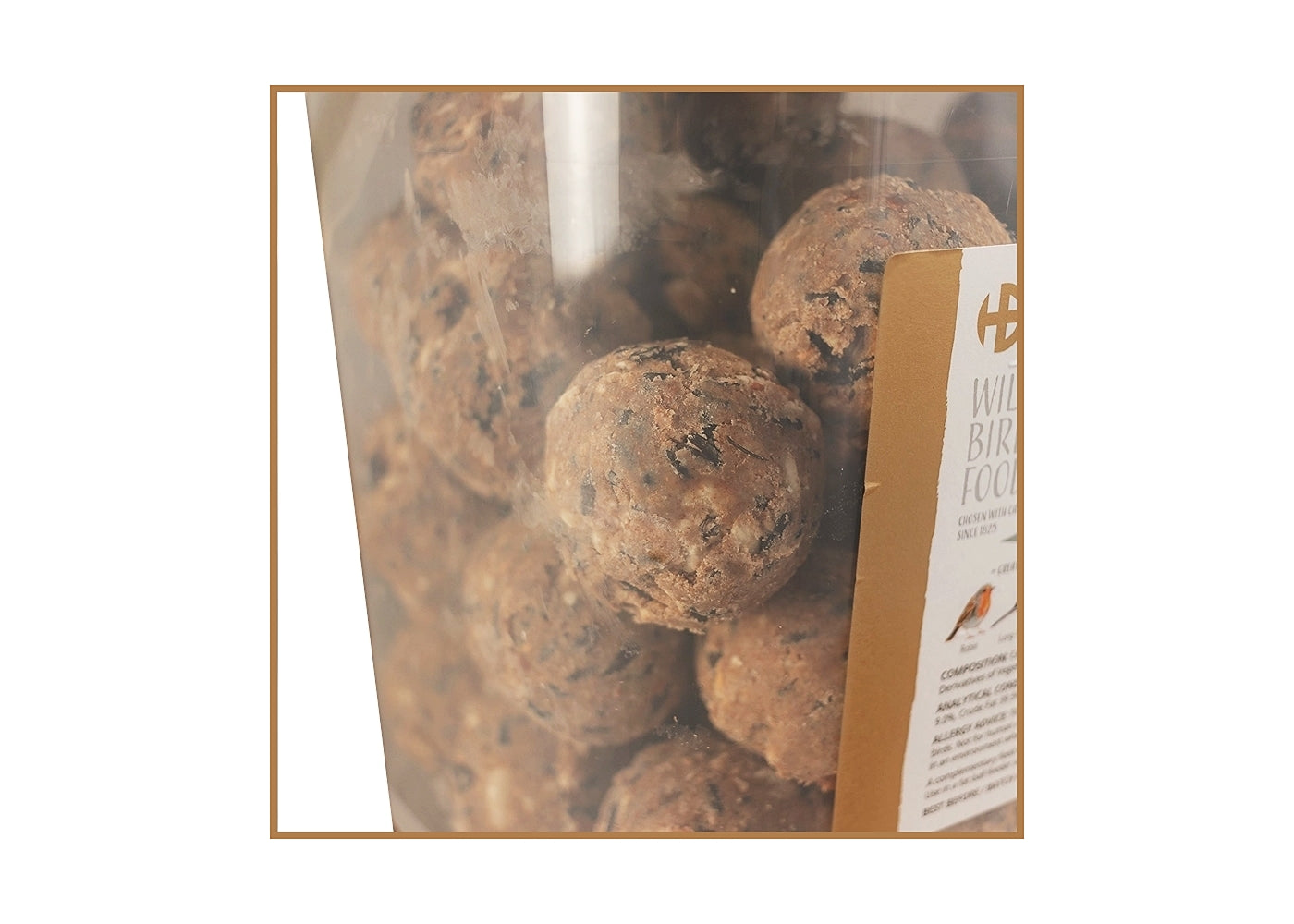 Henry Bell - Superior Nut & Seed Fat Balls (Tub of 50) - Buy Online SPR Centre UK