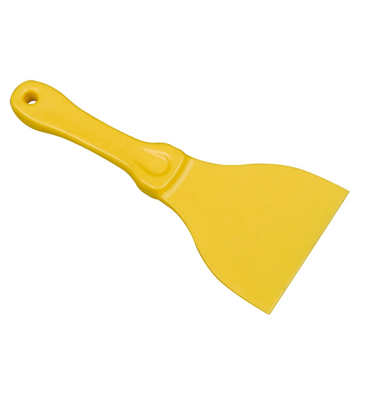 Hillbrush - 110mm Plastic Scraper (Yellow) - Buy Online SPR Centre UK