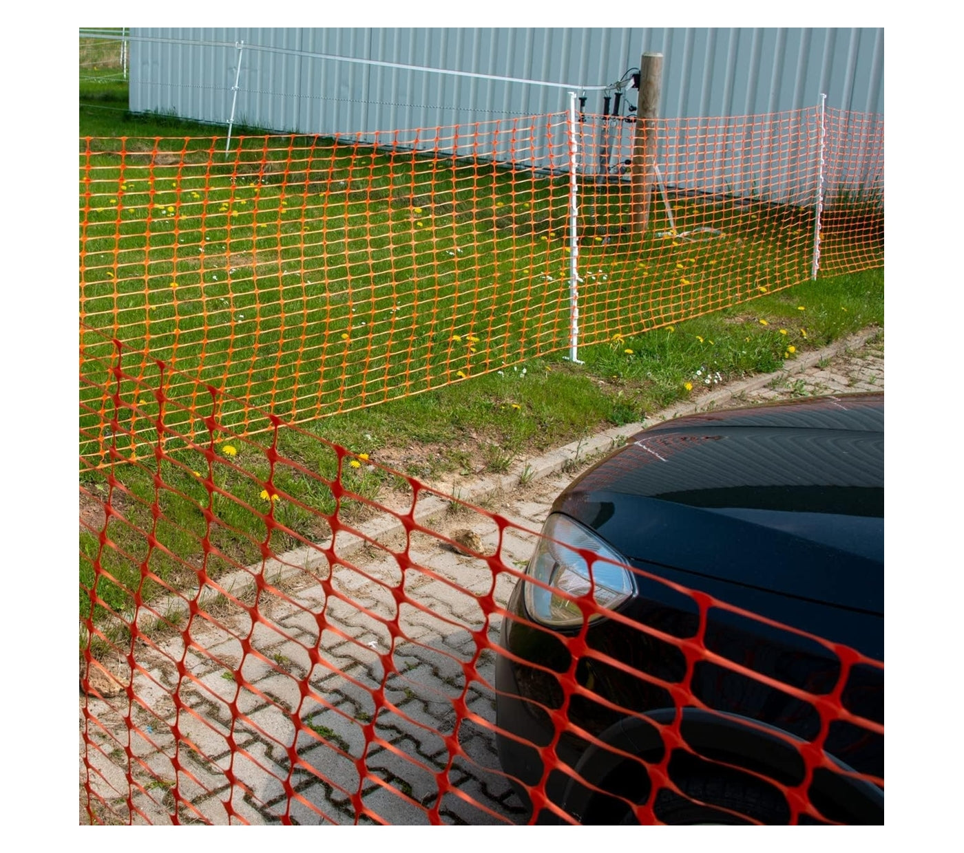 Horizont - Barrier Fence (Orange) 50m x 1m - Buy Online SPR Centre UK