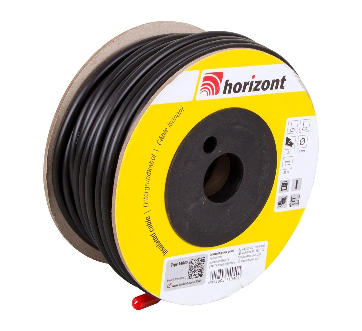 Horizont - Electric Fence Underground Connecting Feeder Cable - 25m Roll