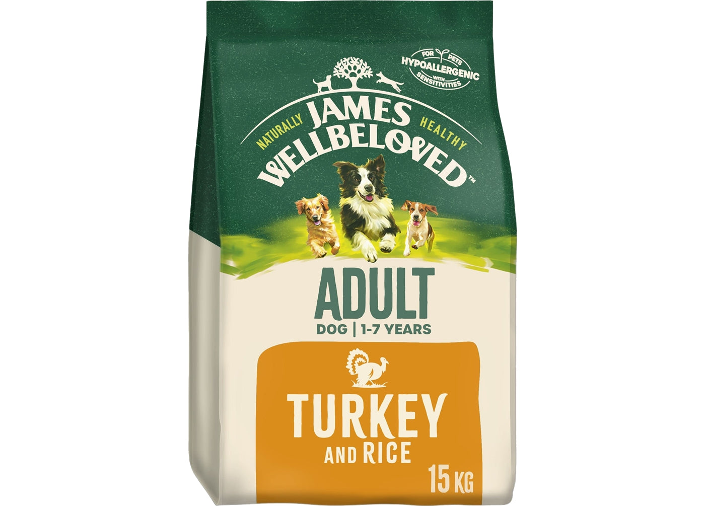 James Wellbeloved - Adult Dog Food - Turkey & Rice