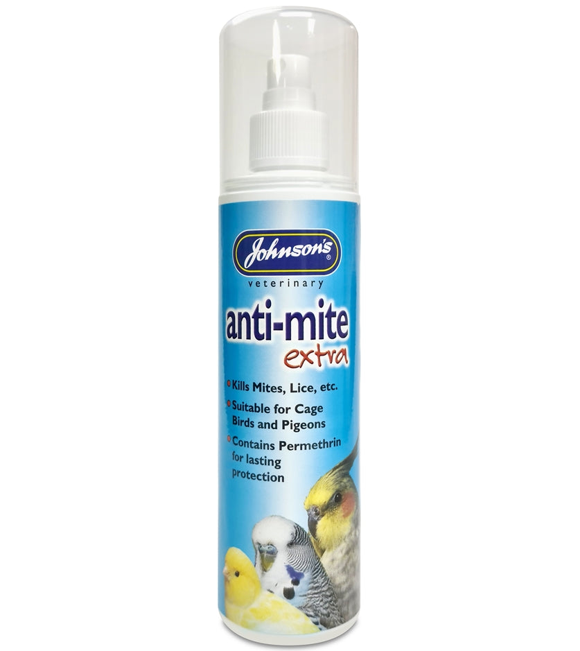 Johnson's Anti-Mite Extra for Cage Birds & Pigeons - Buy Online