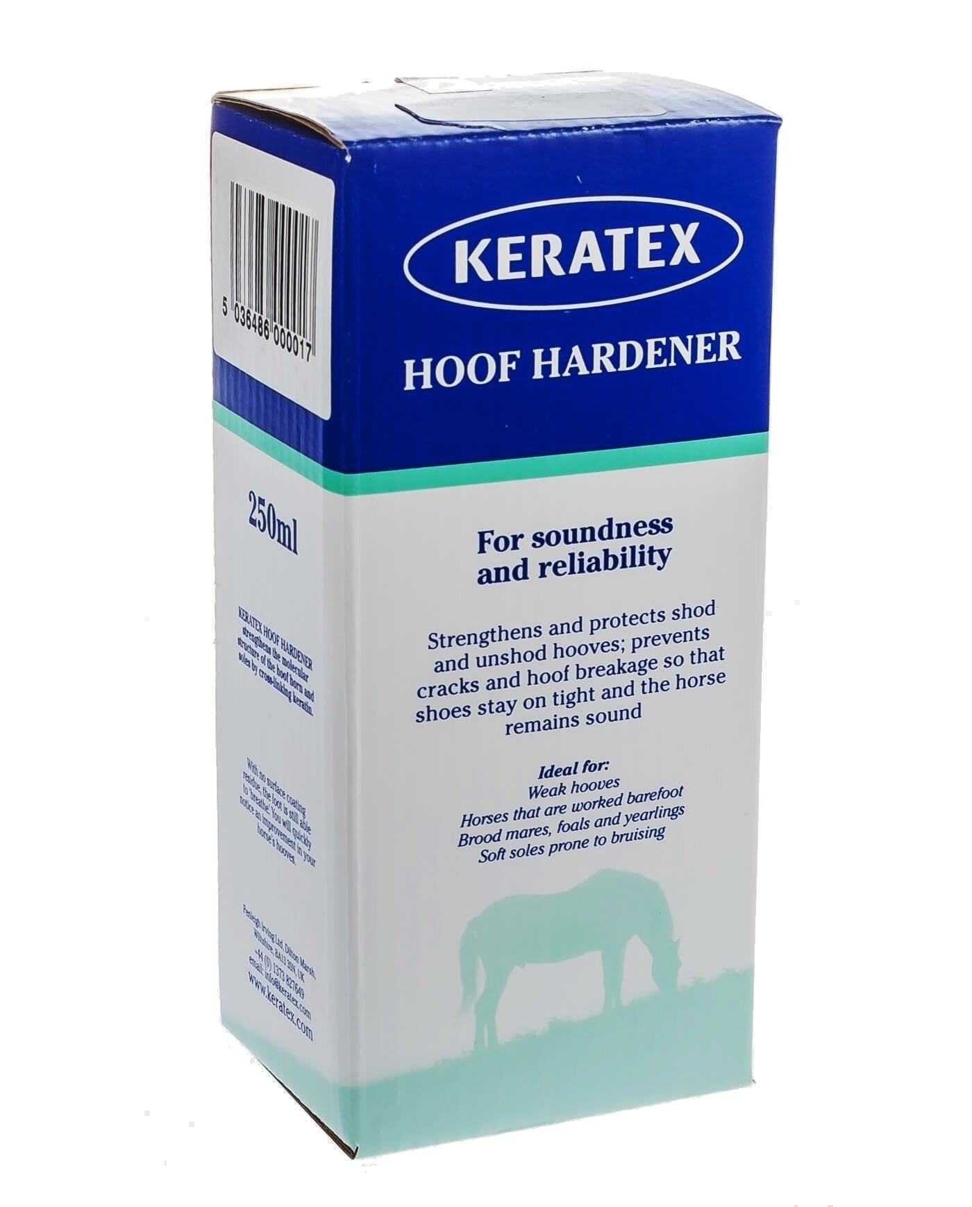 Keratex Hoof Hardener 250ml | Horse Care - Buy Online SPR Centre UK
