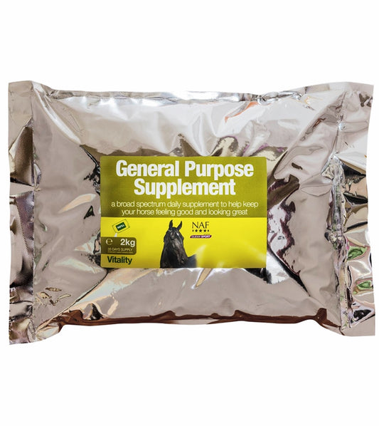 NAF General Purpose Supplement 2kg Refill | Horse Care - Buy Online SPR Centre UK