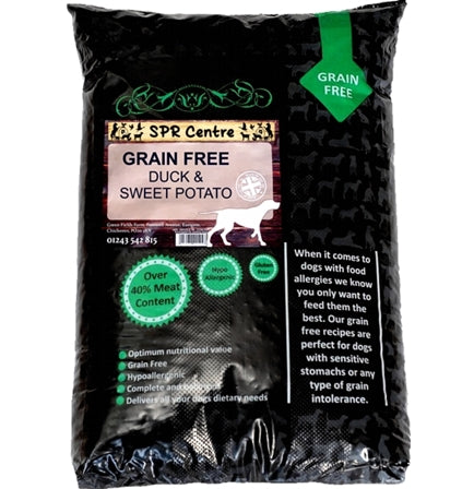 Duck sweet clearance potato dog food