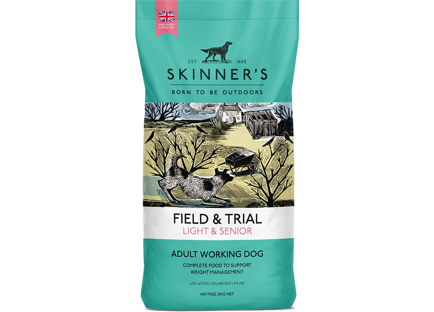 Skinner's - Field & Trial Light & Senior *VAT Free* Buy Online SPR Centre UK