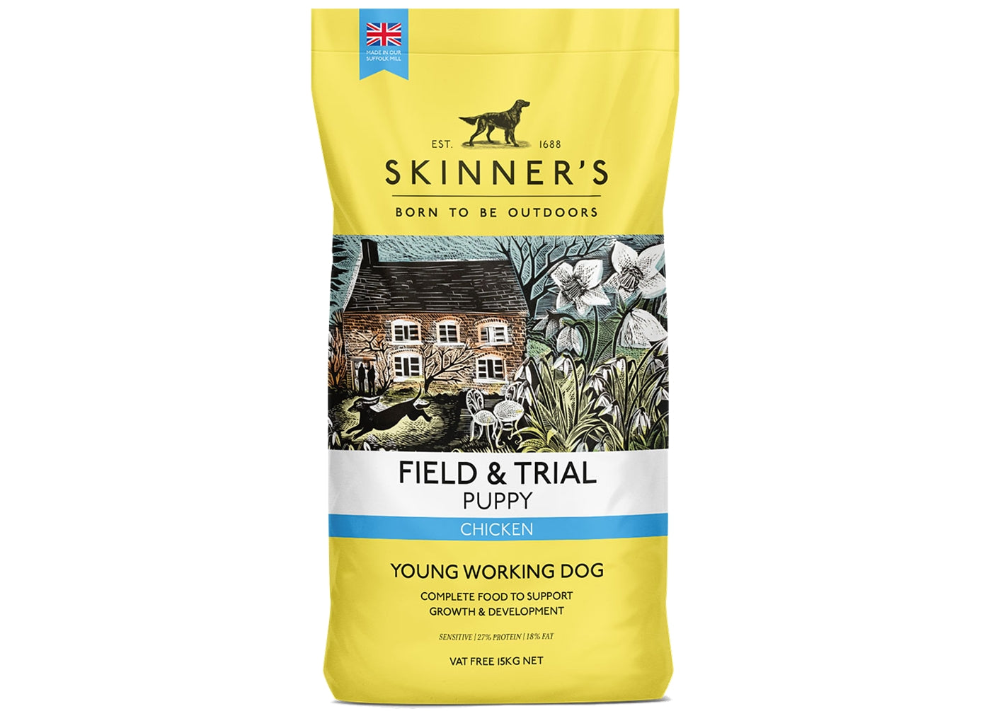 Skinner's - Field & Trial Puppy Chicken - *VAT Free* - Buy Online SPR Centre UK