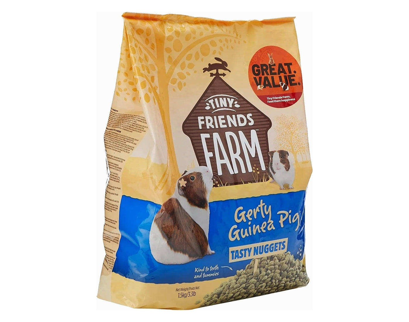 Tiny Friends Farm - Gerty Guinea Pig Tasty Nuggets - Buy Online SPR Centre UK