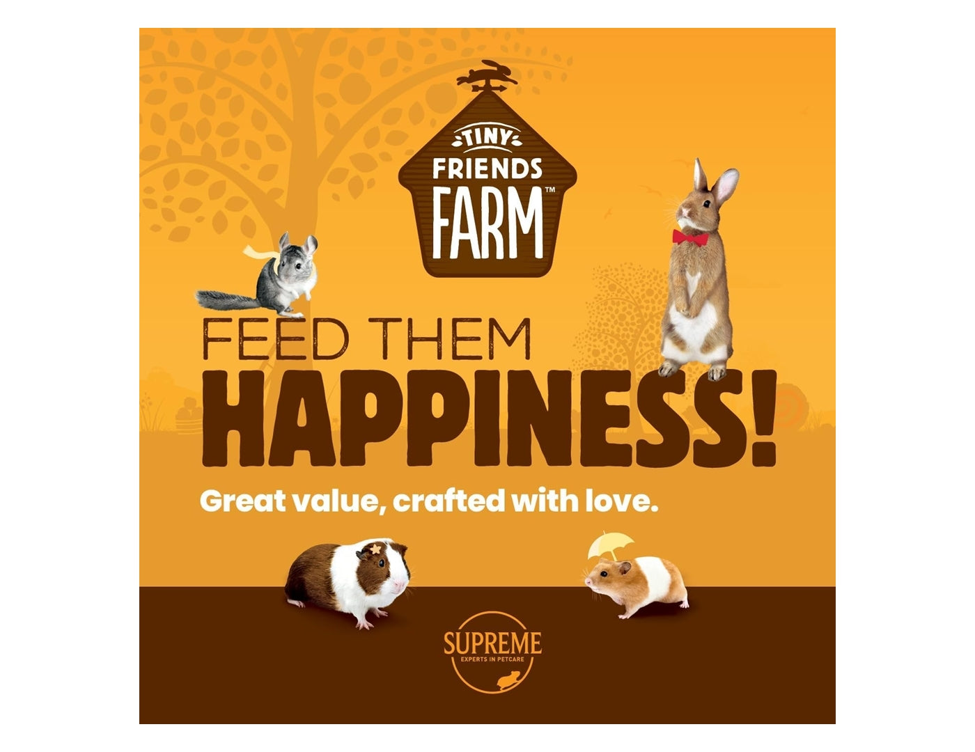 Supreme Tiny Friends Farm - Stickles with Apple & Cranberry - Buy Online SPR Centre UK