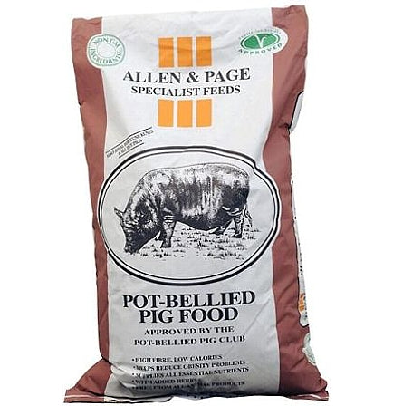 Allen & Page - Pot-Bellied Pig Food - 20kg