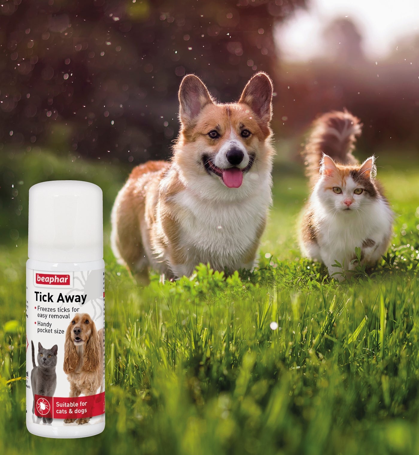 Beaphar - Tick Away Spray for Cats & Dogs - 50ml
