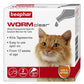 Beaphar - WORMclear® Worming Spot-On for Cats (2 x pipettes)
