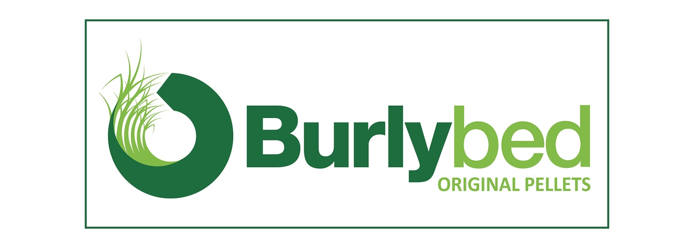 Burlybed Original Pellets 12kg - Miscanthus Animal Bedding - Buy Online SPR Centre UK