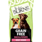 Burns - Grain Free Adult/Senior Dog Food (Duck & Potato) - 2kg