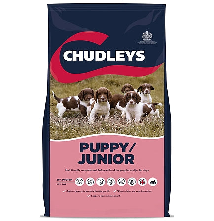 Chudleys - Puppy/Junior Dog Food - 12kg