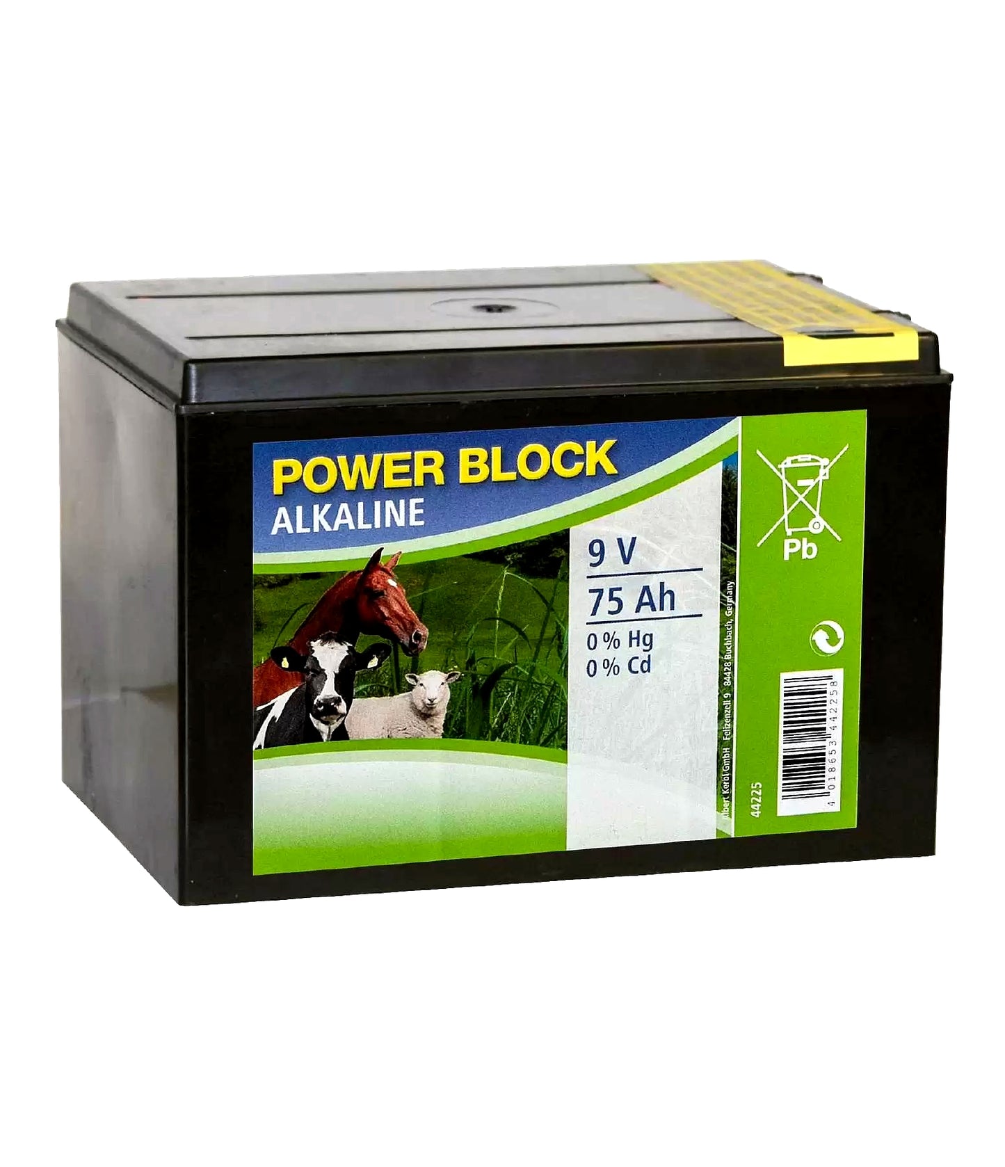 Corral - Power Block Energiser Battery (9 volt, 75Ah, alkaline Battery)
