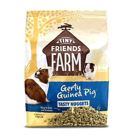 Supreme Tiny Friends Farm - Gerty Guinea Pig Tasty Nuggets - 1.5kg