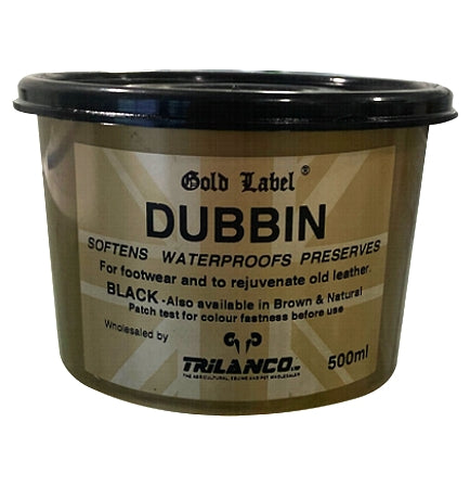 Gold Label - Dubbin (Black) - 500ml