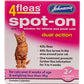 Johnson's - 4fleas Spot-on for Cats & Kittens up to 4kg - 2 x pipettes