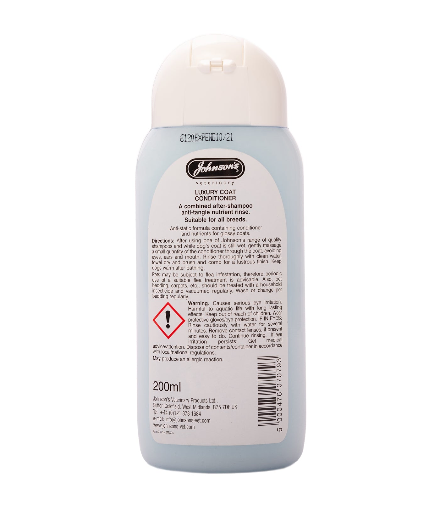 Johnson's - Luxury Coat Conditioner for Dogs - 200ml
