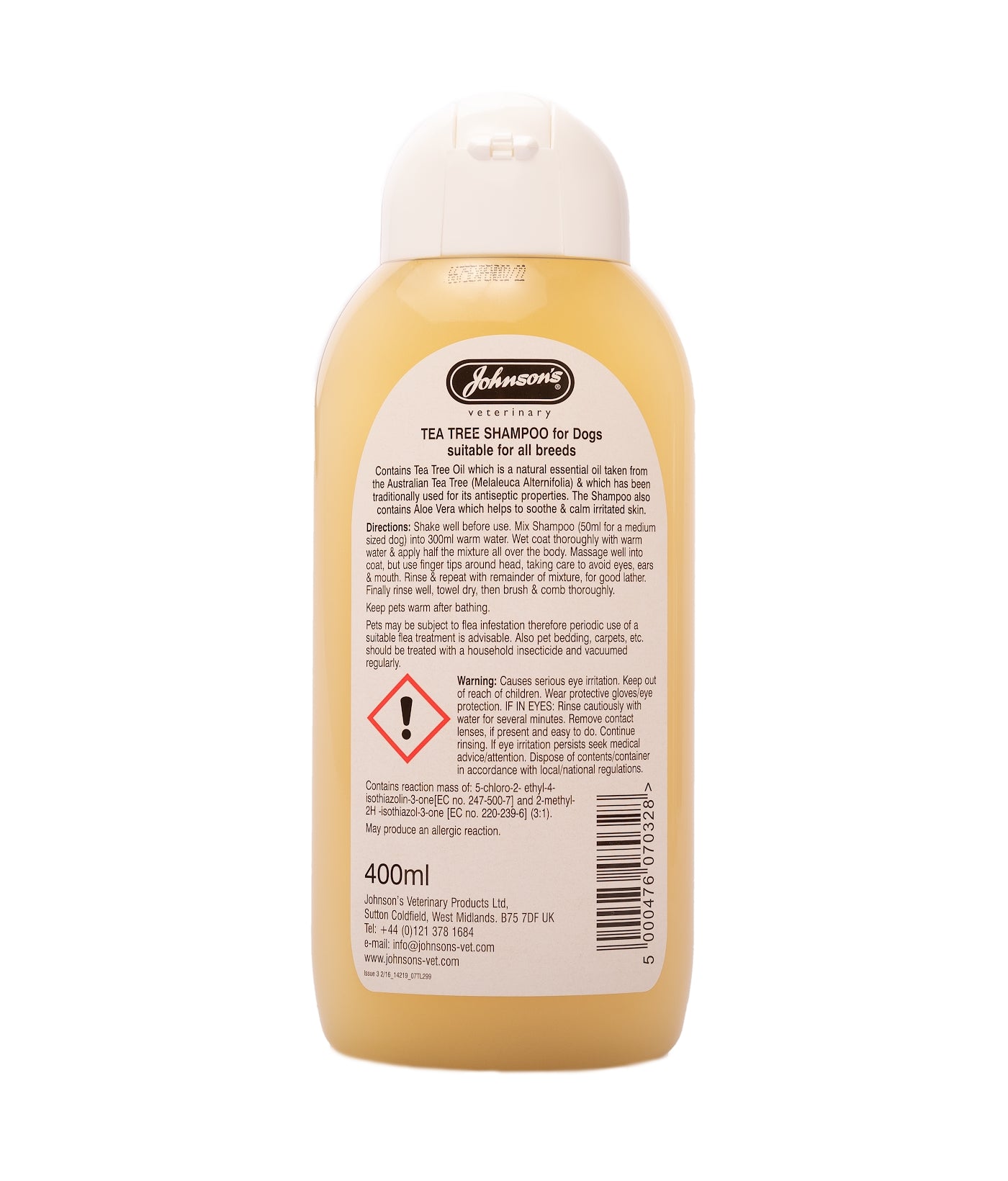 Johnson's - Tea Tree Shampoo for Dogs - 400ml