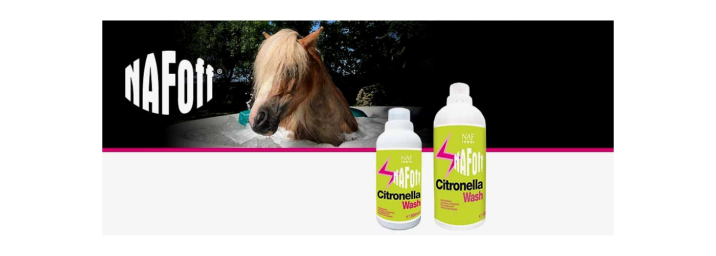 NAF OFF - Citronella Wash 500ml | Horse Care - Buy Online SPR Centre UK