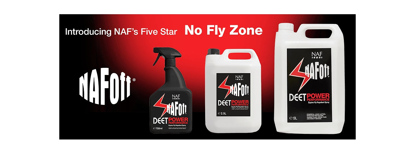 NAF OFF - Deet Power Performance Equine Fly Repellent Spray - 750ml
