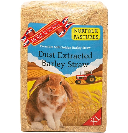 Norfolk Pastures - Dust Extracted Barley Straw - 5kg