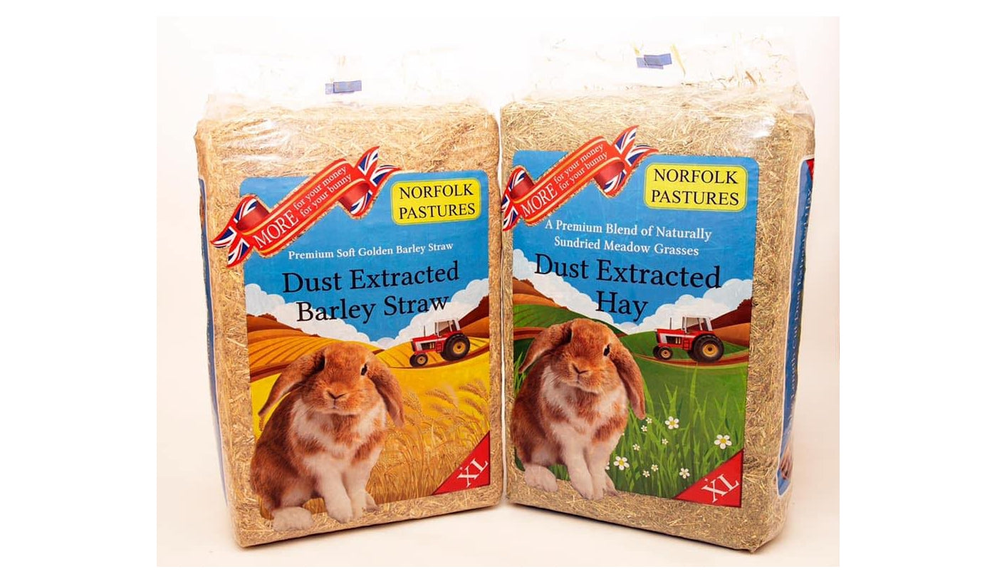 Norfolk Pastures - Dust Extracted Barley Straw - 5kg