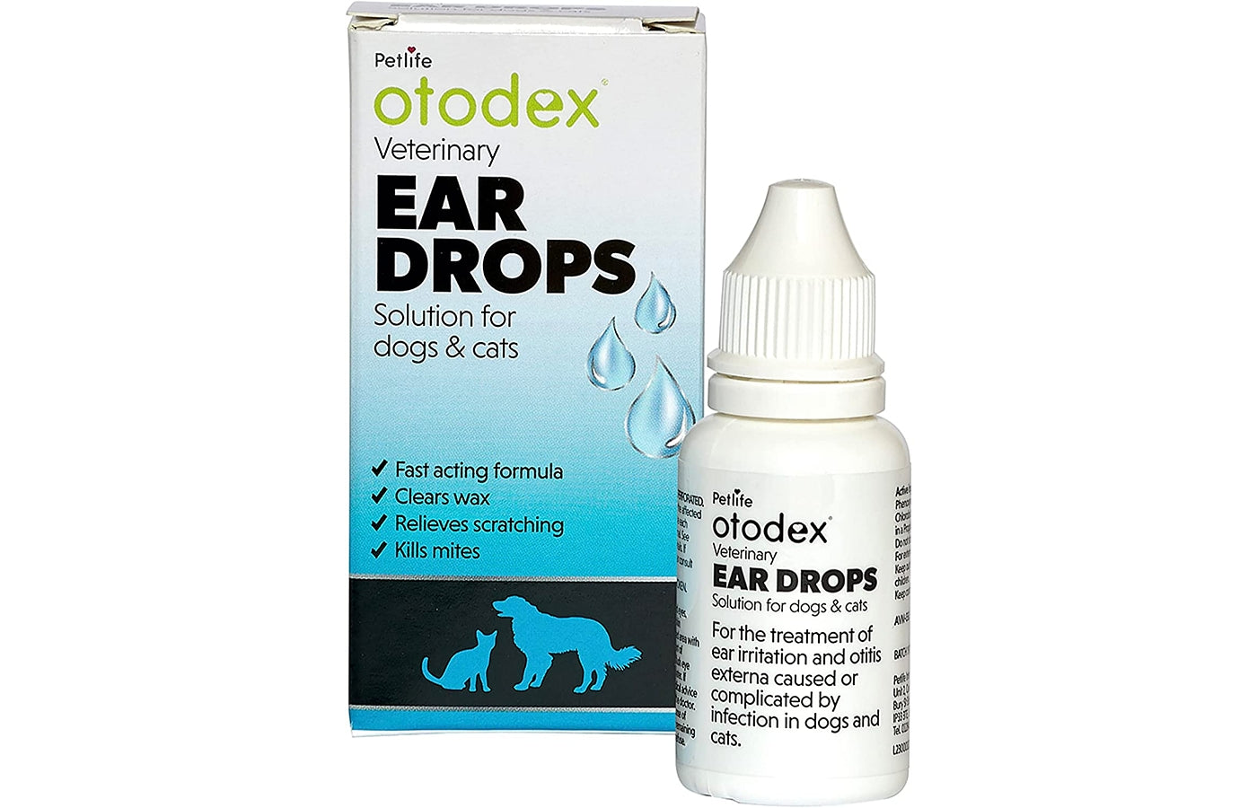 Petlife - Otodex Ear Drops - 14ml