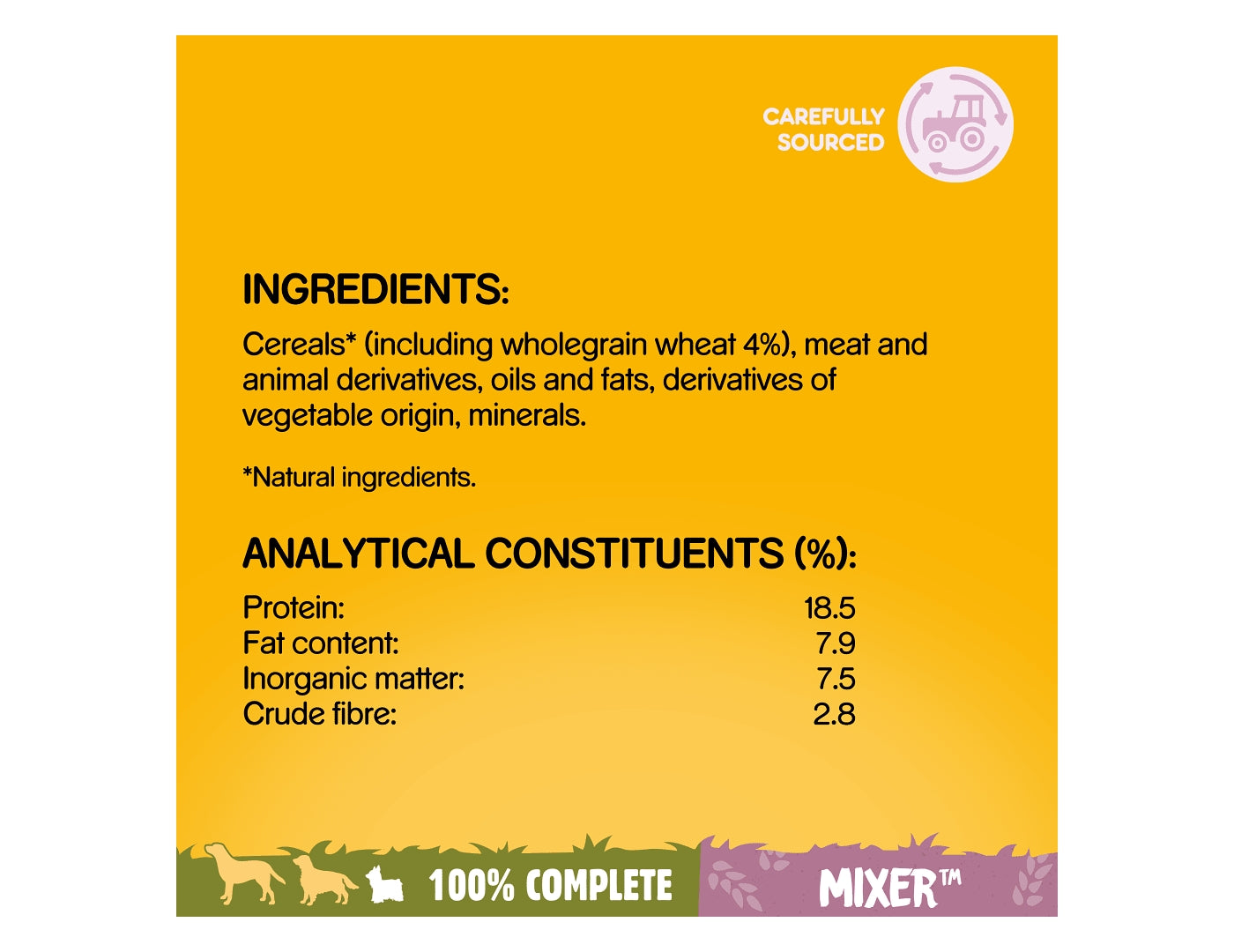 Pedigree Small Bite Dog Mixer with Wholegrain Cereal - Buy Online SPR Centre UK