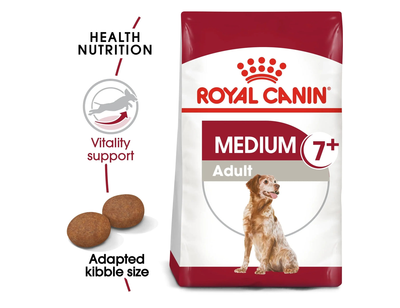 Royal Canin - Medium Adult 7+ - 4kg