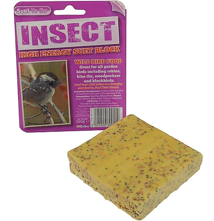 Suet To Go - Suet Block with Insect - 320g