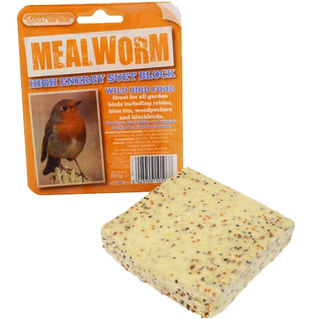 Suet To Go - Suet Block with Mealworm - 320g