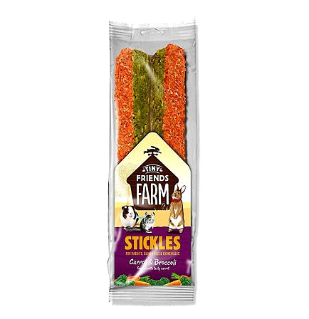 Supreme Tiny Friends Farm - Stickles with Carrot & Broccoli - 100g