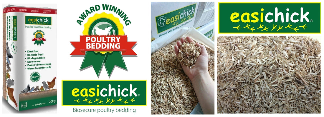 Easichick - 100% Recycled Poultry Bedding