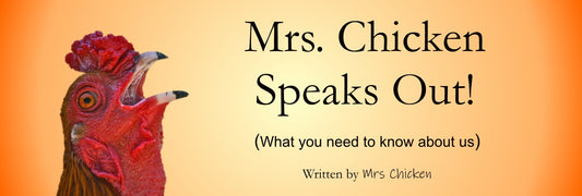 Mrs. Chicken Speaks Out!